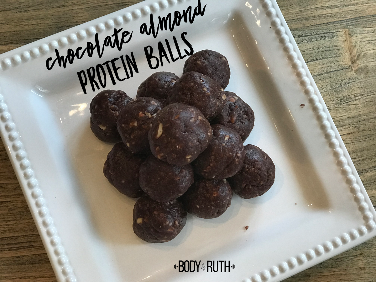 Chocolate Almond Protein Balls and Anti Inflammatory Coconut Sweet Pot
