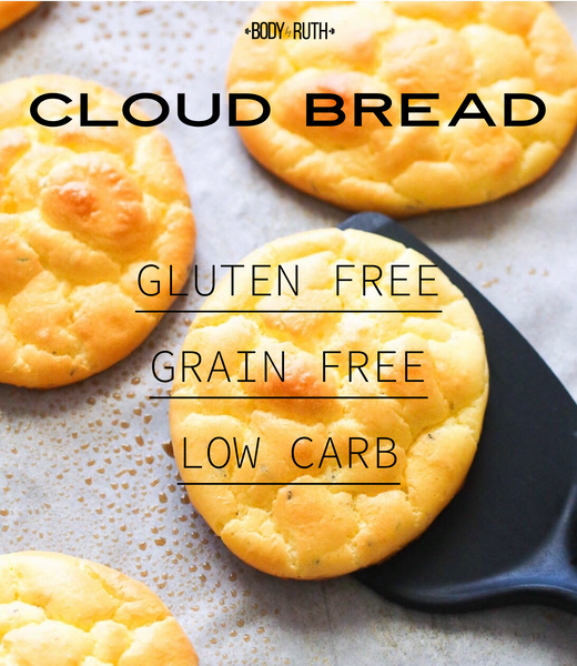 Cloud Bread Recipe, Gluten Free,  Grain Free, and Low Carb
