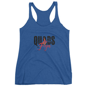 Do you love leg day as much as we do? Wear this Quads of Fire Inspirational Tank to show your love for squats and lunges. 