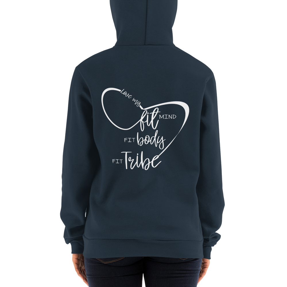 Love my Fit Mind Fit Body Fit Tribe Hoodie Heavy