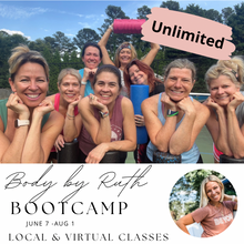 8 week Body by Ruth Bootcamp | Local & Virtual Clients
