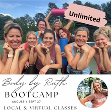 8 week Body by Ruth Bootcamp | Local & Virtual Clients