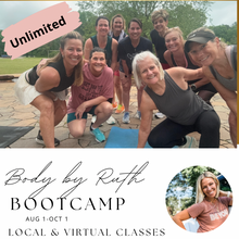 9 week Body by Ruth Bootcamp | Local & Virtual Clients
