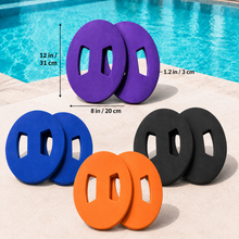 2 pc Eva Foam Hand Held resistance weights for Pool