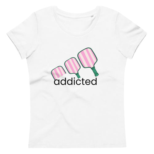 Addicted Women's fitted eco tee