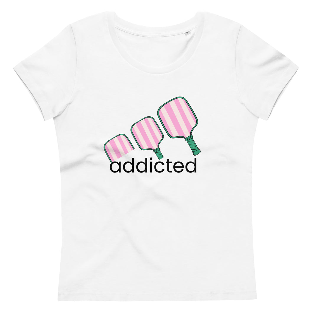 Addicted Women's fitted eco tee