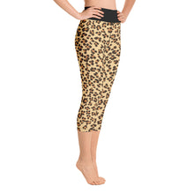 Leopard Yoga Capri Leggings