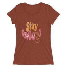 Stay Groovy Ladies' short sleeve t-shirt