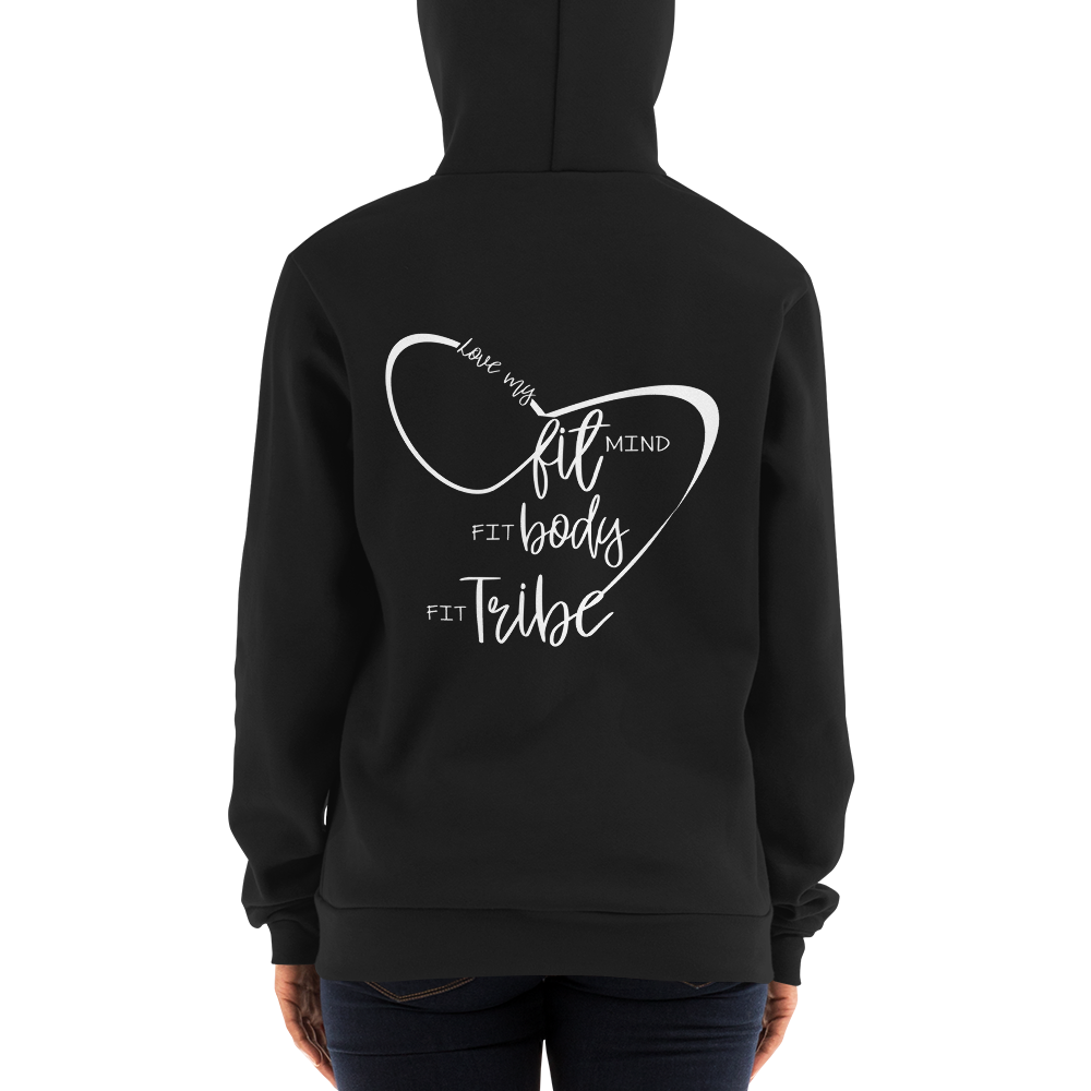 Body top fit hoodie