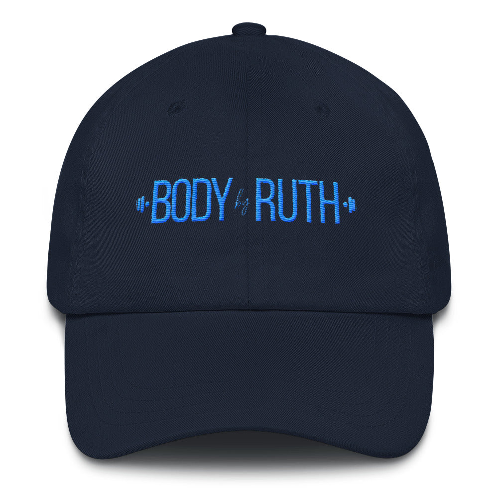 Baseball Cap with Body by Ruth Logo
