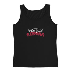 Get motivated to reach your fitness goals with our Find Your Strong inspirational tank. 