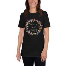 Merry and Bright Short-Sleeve Unisex T-Shirt