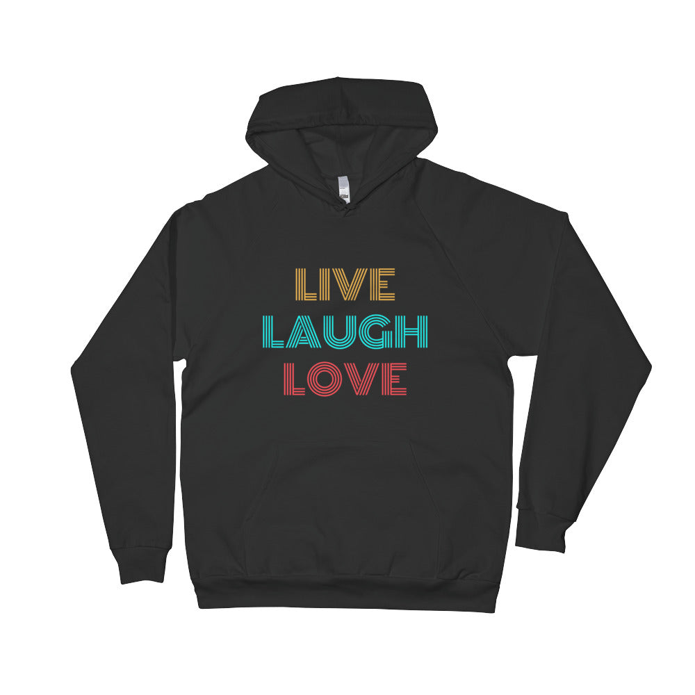 Live Laugh Love Unisex Fleece Hoodie