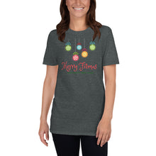 Merry Fitmas and Happy New Rear Short-Sleeve Unisex T-Shirt